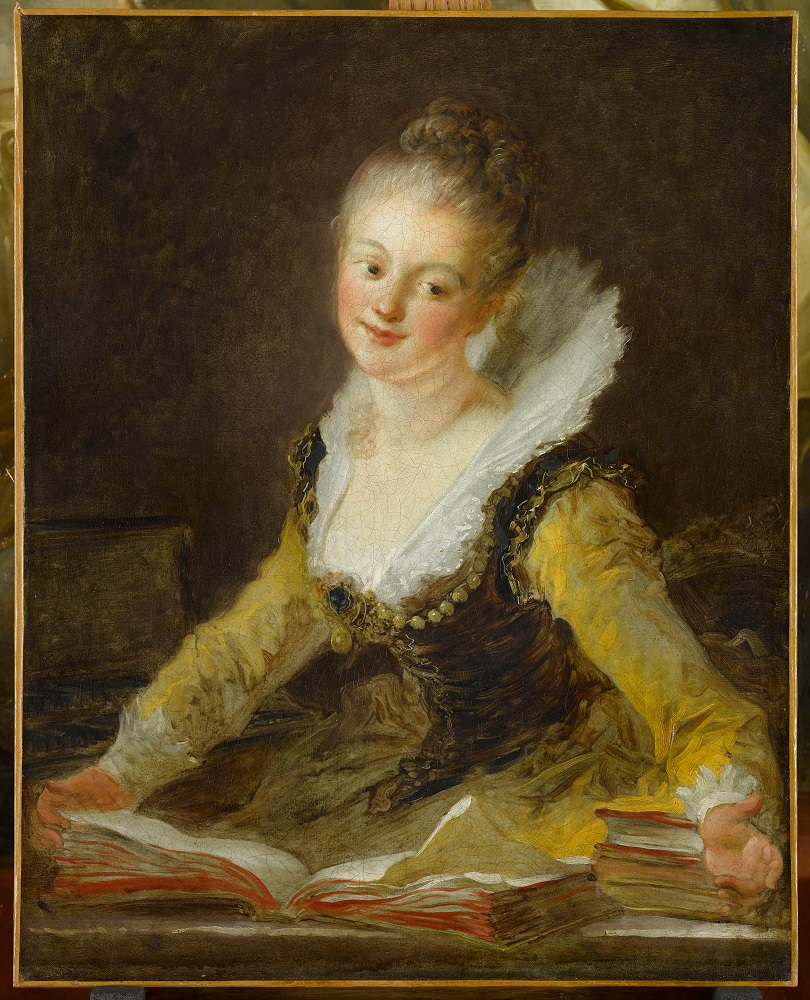 Portrait of Anne-Louise Boyvin d'Hardancourt Brillon de Jouy